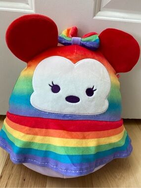 Squishmallows Minnie Mouse Stuffed Animal Plush Disney 2022 Pride Collection 11”